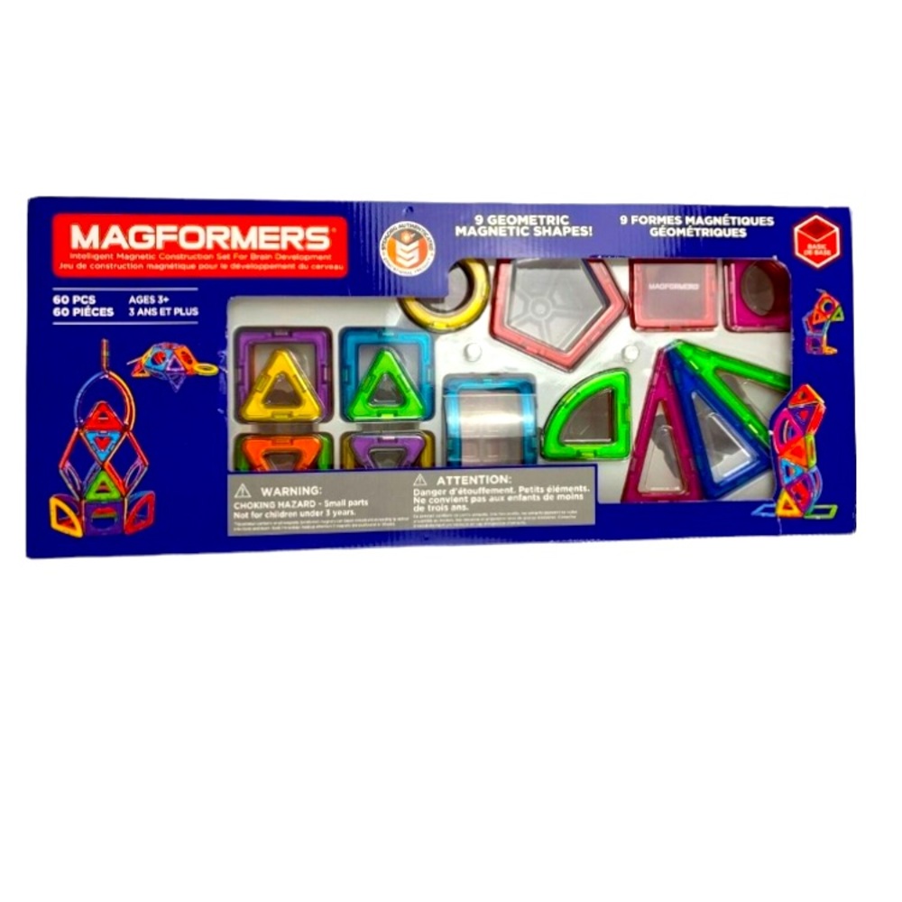 NIB MAGFORMERS 60-piece Building fun Set Model 40132 new in box